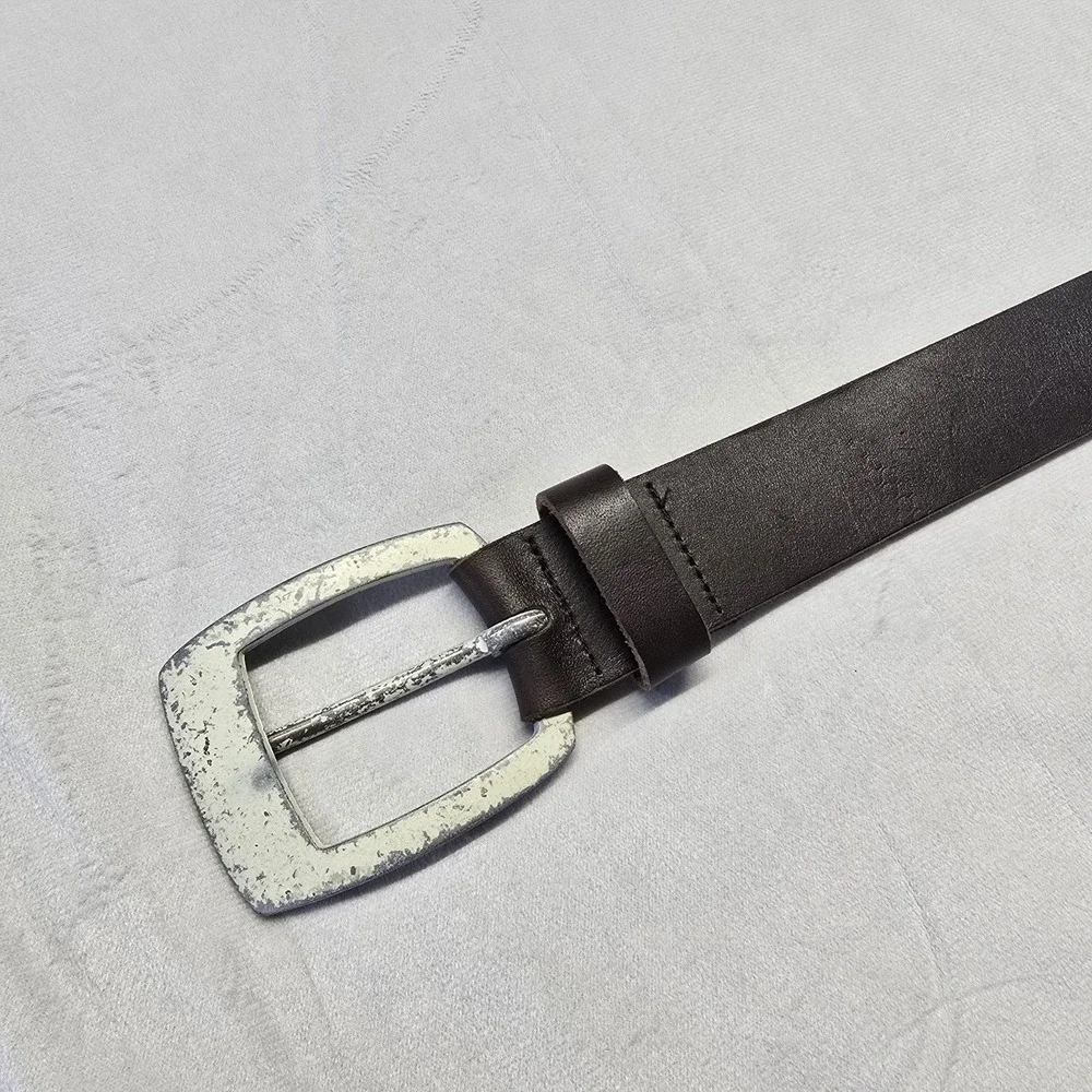 Gary Majdell Brown Genuine Leather Heavy Duty Belt Size 32‎